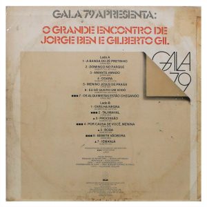 O Grande Encontro de Jorge Ben e Gilberto Gil - Gala 79 º - Imagem 3