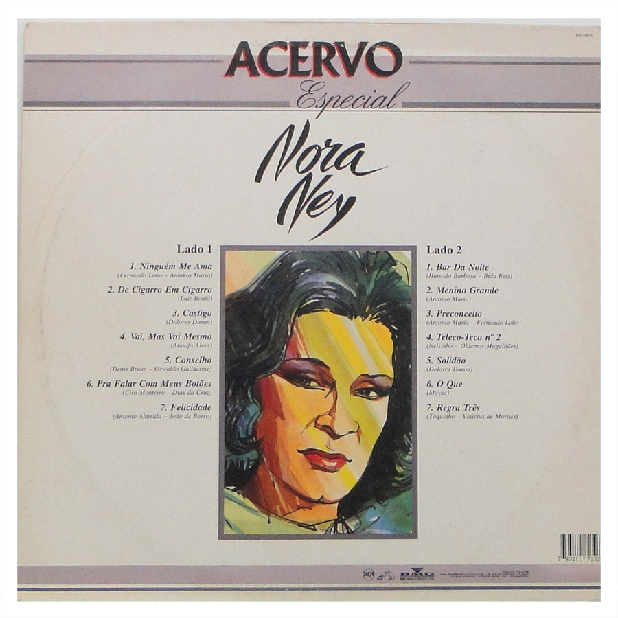 Disco de vinil Nora Ney Acervo Especial Vinil Records