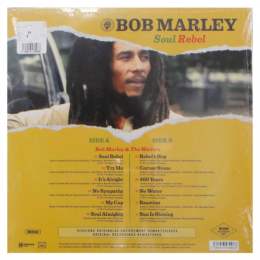 Disco de Vinil: Bob Marley – Sun Is Shining - Importado º