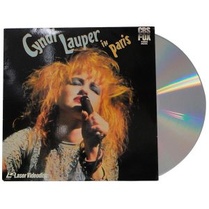 LD Cyndi Lauper in Paris - Laser Disc