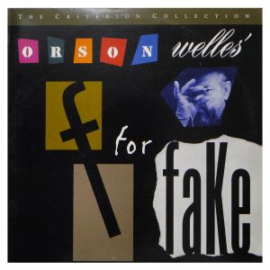 LD F For Fake - Orson Welle's "Laser Disc" - Imagem 4