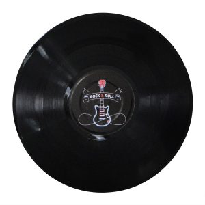 Disco Adesivado para Decoração - Rock & Roll "Lp 12"