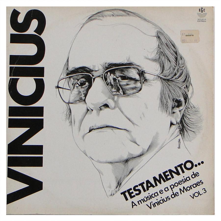 Disco de vinil Vinicius de Moraes - Testamento