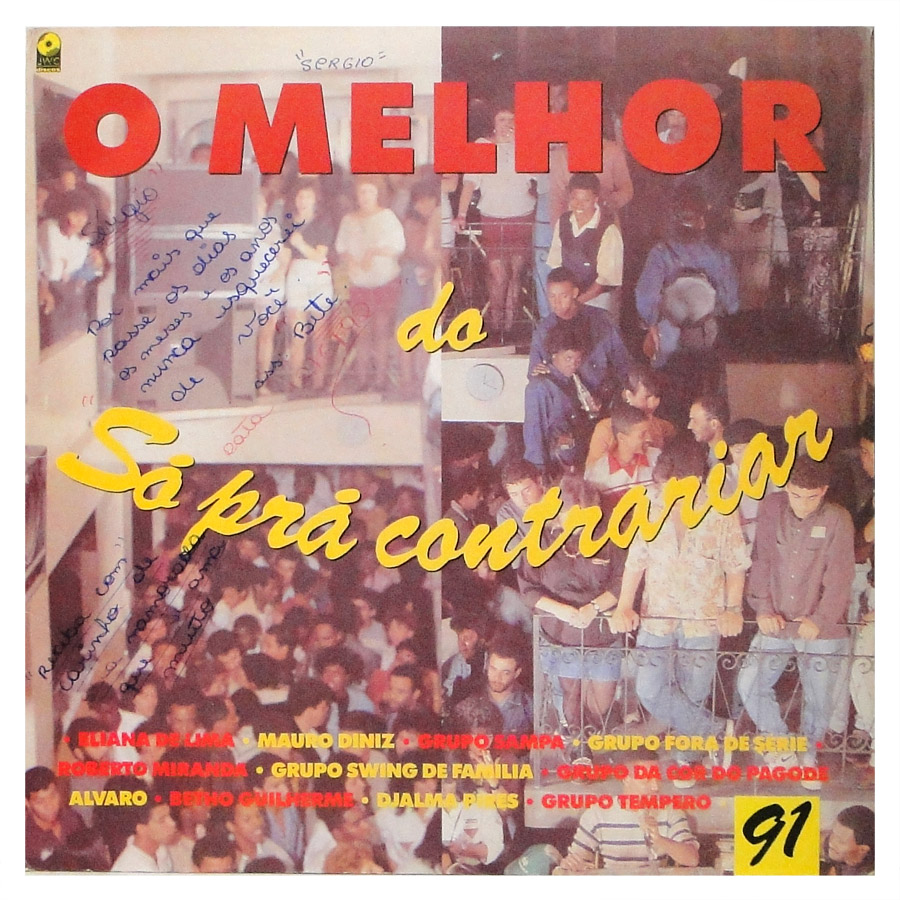 Disco O Melhor do Só Pra Contrariar - Vinil Records