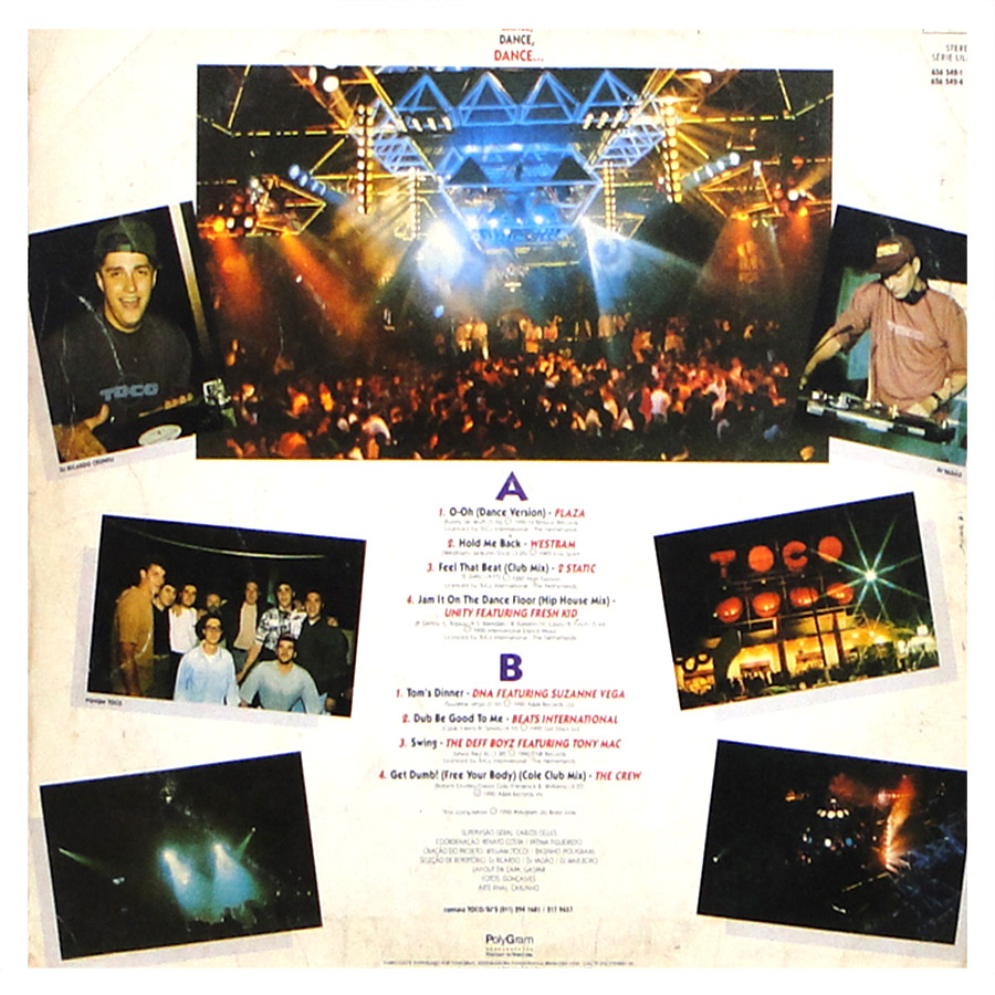 DISCO - Toco Dance Club - Dance Hits 4 1993 MÚSICA - Intermission–Piec