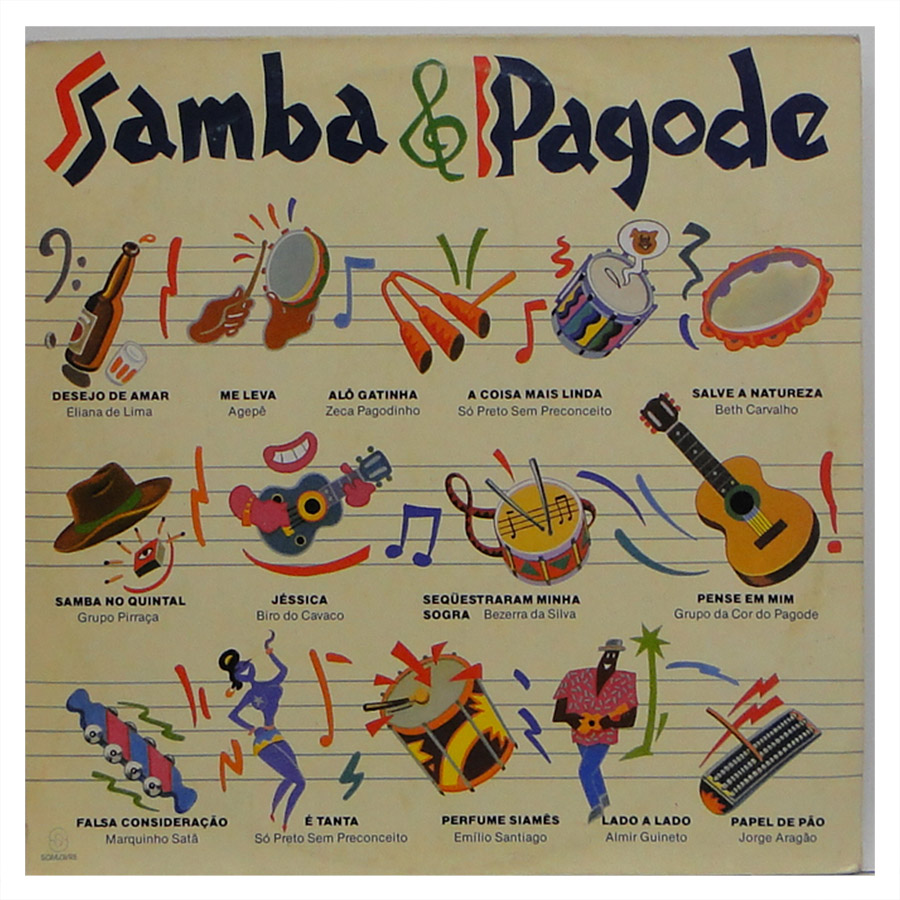 CD - Samba & Pagode Volume 6 (Vários Artistas) - Colecionadores Discos -  vários títulos em Vinil, CD, Blu-ray e DVD