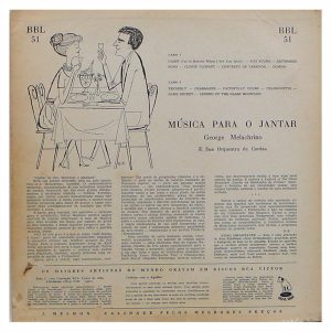 Música Para o Jantar - Orquestra de Cordas de Melachrino # - Imagem 3