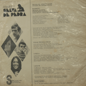 Selva de Pedra - Trilha Sonora da Novela- Capa Azul- raro º - Image 2