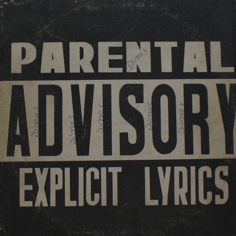 Parental Advisory Album Cover Template
