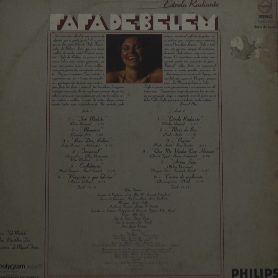 Disco de vinil Fafá de Belém - Estrela Radiante - Vinil Records