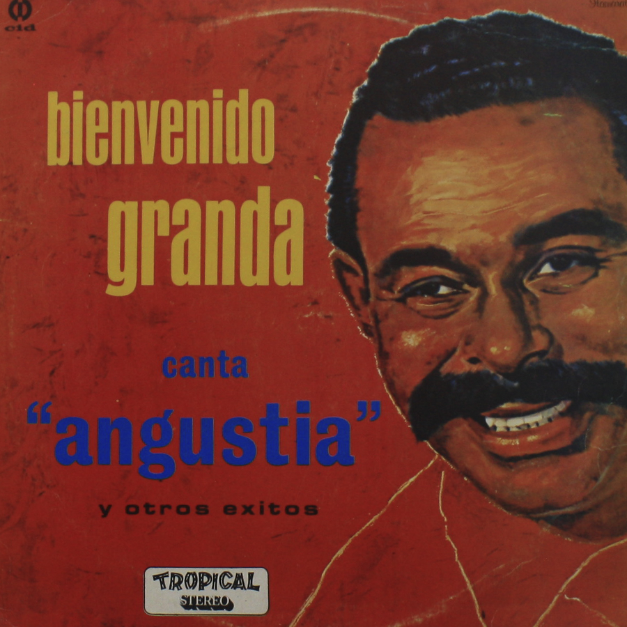 Disco Vinil-bienvenido Granda-canta Angústia-(impecável)