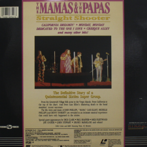 The Mamas And The Papas - Straight Shooter - Laser Disc # - Imagem 2