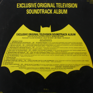Exclusive Original Television Soundtrack Album: Batman º (Capa digitalizada) - Imagem 2
