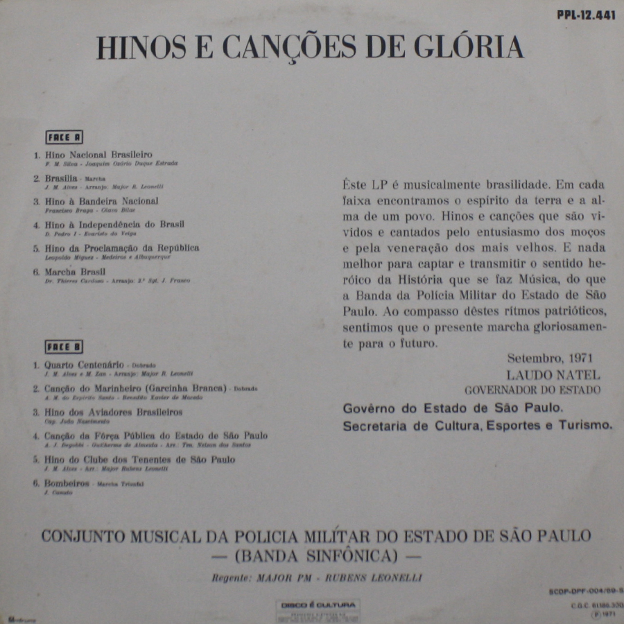 Hinos, Canções e Dobrados - BMILITAR