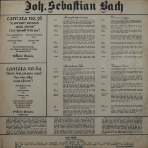 JS Bach Cantata no. 36 º - Imagem 2