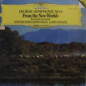 Dvořák Wiener Philharmoniker Lorin Maazel ‎– Symphonie N.9 »Aus Der Neuen Welt • From The New World« / Karneval Ouvertüre  º