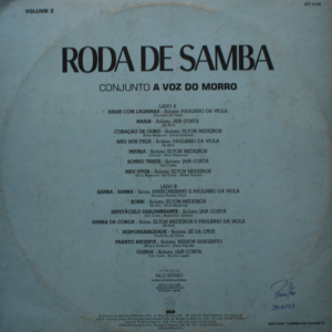 Conjunto A Voz Do Morro – Roda De Samba - Volume 2 Capa Digitalizada º - Image 3