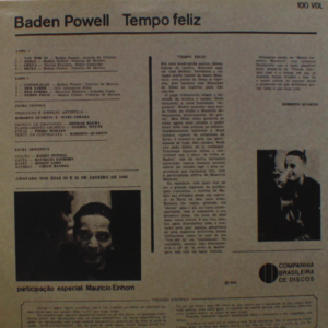 Baden Powell - Tempo Feliz - Capa Digitalizada º - Imagem 2