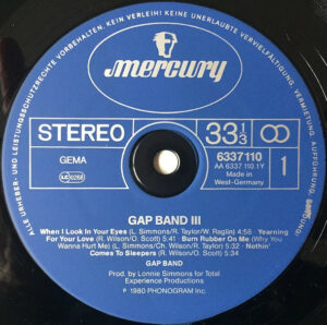 The Gap Band – Gap Band III º - Imagem 4