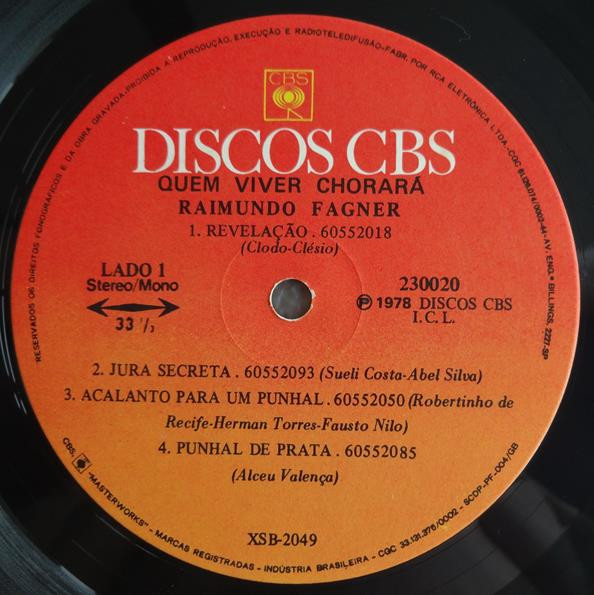 Raimundo Fagner - Canteiros (Letra) ᵃᑭ 