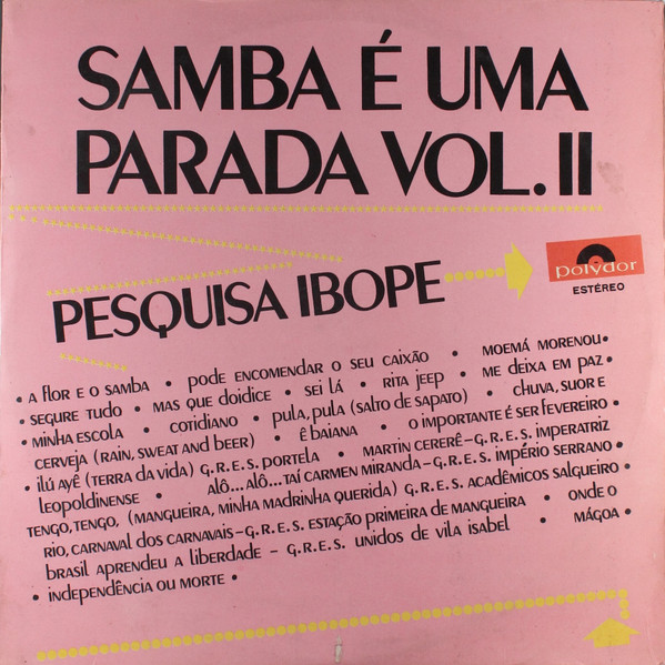 Os Caretas (Samba É Uma Parada Vol. II)