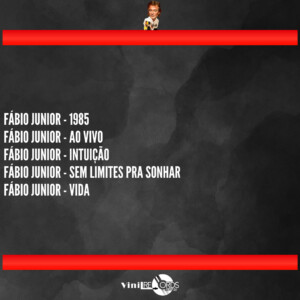 Fábio Junior - Lote 5 Discos Selecionados º - Image 2
