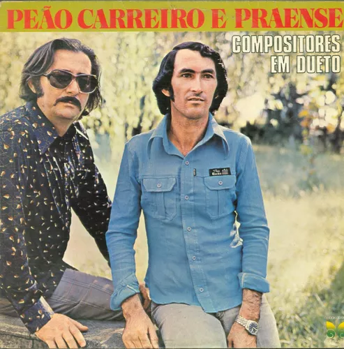 Disco de vinil Peão Carreiro e Praense- Autores em Dueto - Vinil Records