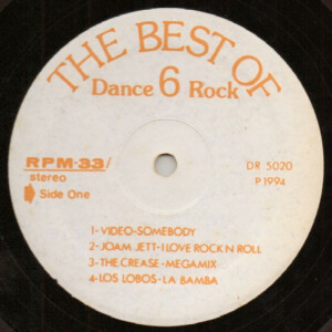 Various – The Best Of Dance Rock 6