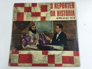 O Repórter da História, Flávio Cavalcanti. Álbum nº1 Capa Digitalizada º