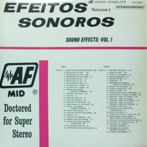 Efeitos Sonoros Volume 1