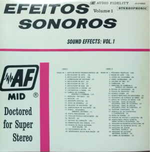 Efeitos Sonoros Volume 1