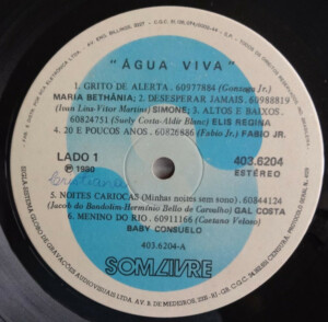 Agua Viva (Trilha Sonora Original Da Novela)