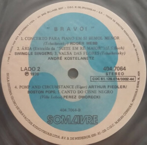 Bravo! - Trilha Sonora Original da Novela - 20% a 50% Off
