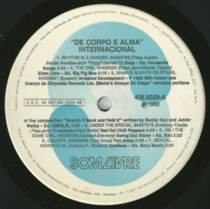 De Corpo E Alma (Internacional)