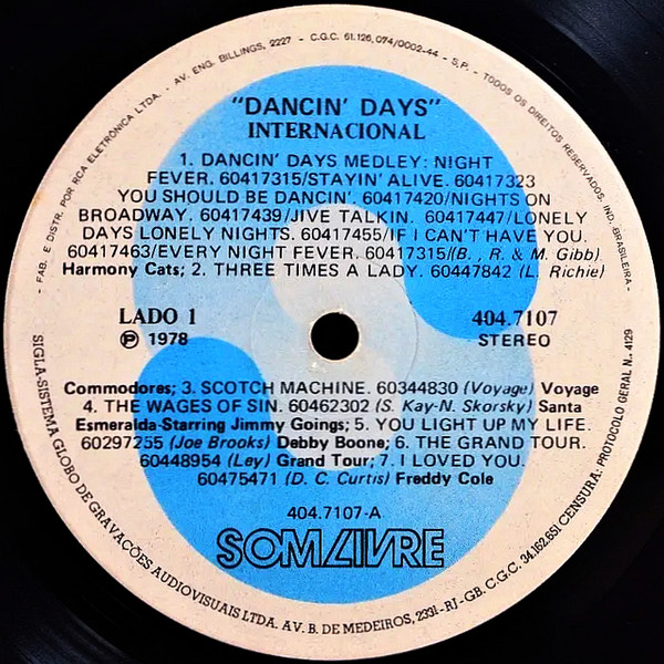 Dancin' Days (Trilha Sonora Internacional)
