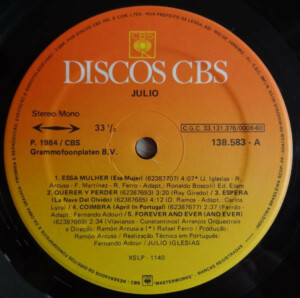 Julio Iglesias - Julio - 20% a 50% Off