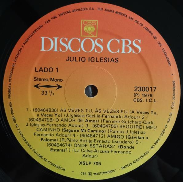 Julio Iglesias - 20% a 50% Off