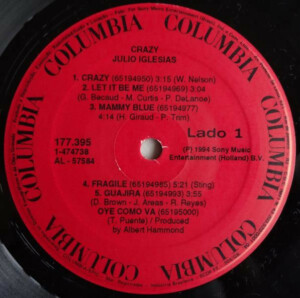 Julio Iglesias - Crazy - 20% a 50% Off
