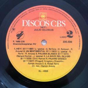 Julio Iglesias - Hey - 20% a 50% Off