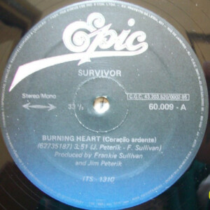 Survivor – Burning Heart / Eye Of The Tiger º