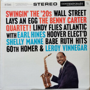 The Benny Carter Quartet – Swingin' The '20s (Importado) º