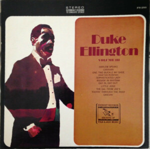 A1 Harlem Speaks 4:12 A2 Caravan 4:31 A3 One, Two Buckle My Shoe Vocals – Ivie Anderson 3:08 A4 Sophisticated Lady 3:25 A5 Rockin' In Rhythm 4:55 B1 Day In, Day Out 4:17 B2 Little Josie 2:55 B3 The Gal From Joe's 3:22 B4 Tootin' Through The Roof 4:55 B5 Grievin' 3:35