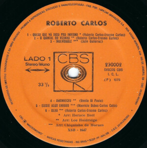 Roberto Carlos - 1975 - 20% a 50% Off °