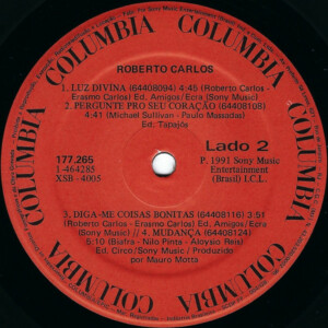 Roberto Carlos - 1991 - 20% a 50% Off °