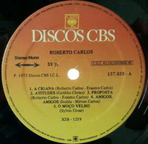 Roberto Carlos - 1973 - 20% a 50% Off °