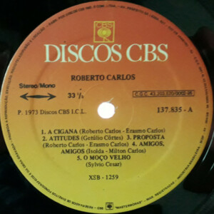 Roberto Carlos - 1973 - 20% a 50% Off °
