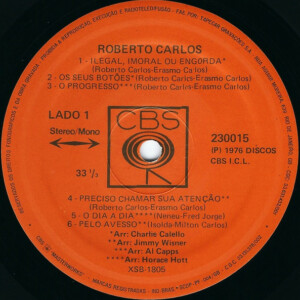 Roberto Carlos - 1976 - 20% a 50% Off °
