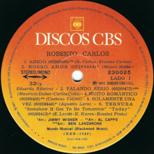 Roberto Carlos - 1977 - 20% a 50% Off °