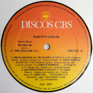 Roberto Carlos - 1982 - 20% a 50% Off