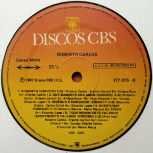Roberto Carlos - 1987 - 20% a 50% Off °